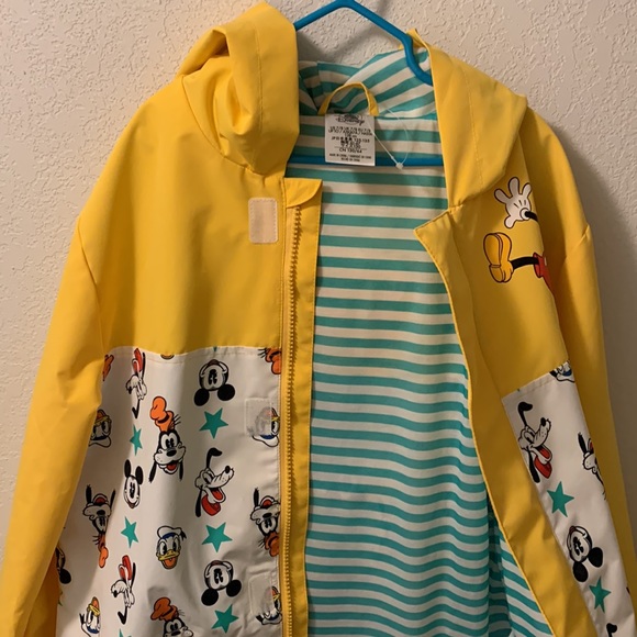 Disney Jackets & Coats Disney Mickey Mouse Rain Jacket Poshmark